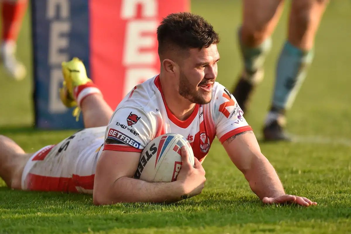 St Helens forward James Bentley faces lengthy spell on sidelines with broken leg