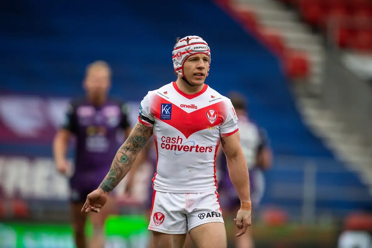 Theo Fages in action for St Helens