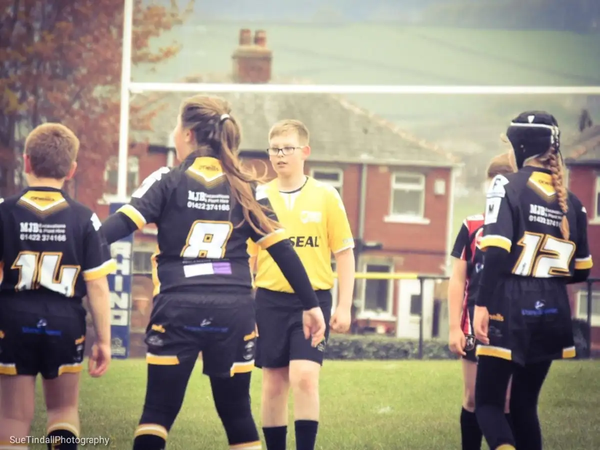 The next generation of referees: 12-year-old Archie takes charge of first game