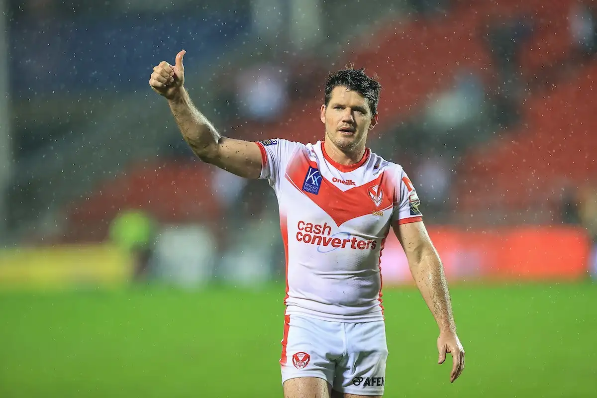 Lachlan Coote in action for St Helens