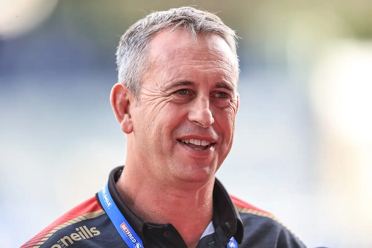 Catalans Dragons head coach Steve McNamara