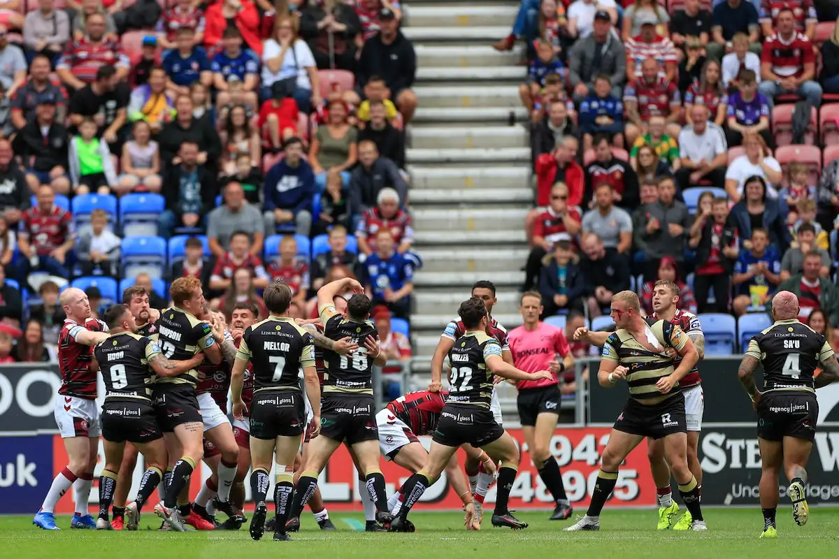 Four players banned from Wigan clash with Leigh