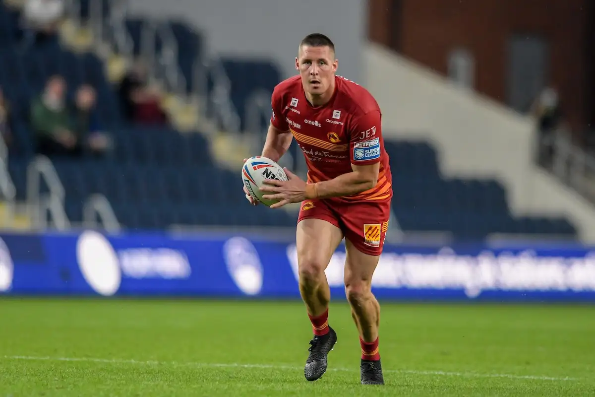 Joel Tomkins in action for Catalans