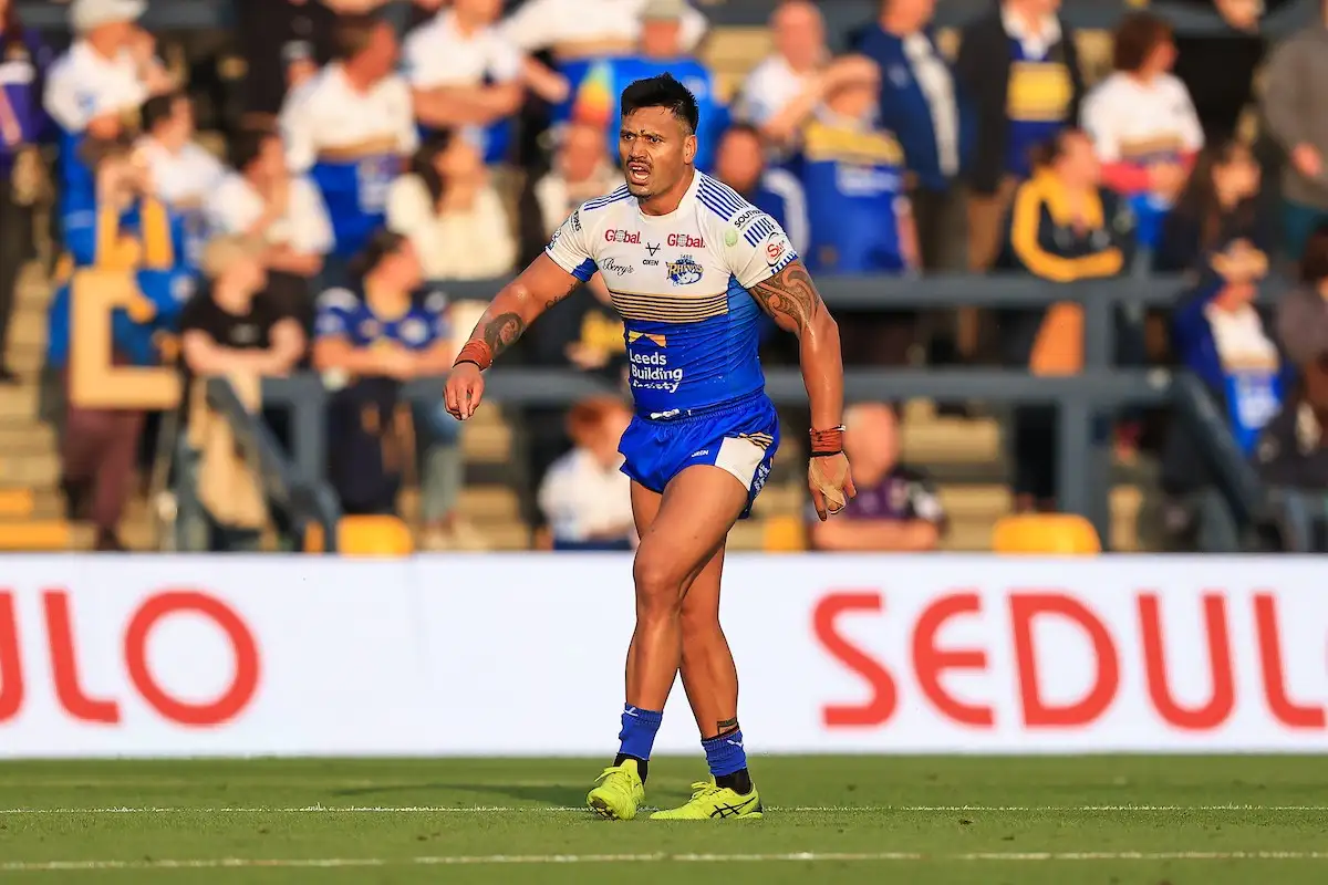 Zane Tetevano in action for Leeds