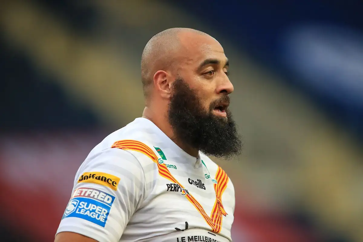 Sam Kasiano in action for Catalans