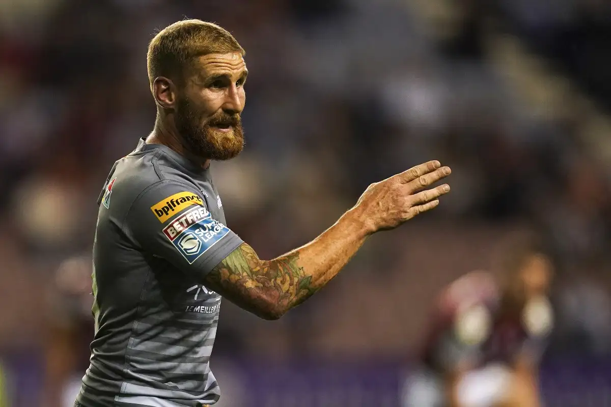 Sam Tomkins in action for Catalans