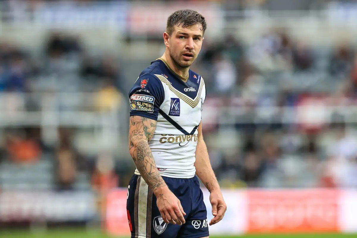 Mark Percival in action for St Helens