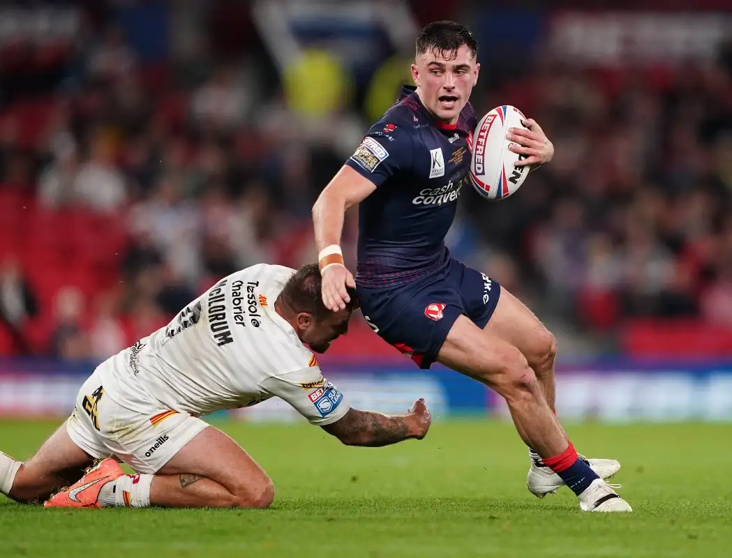 Lewis Dodd in action for St Helens