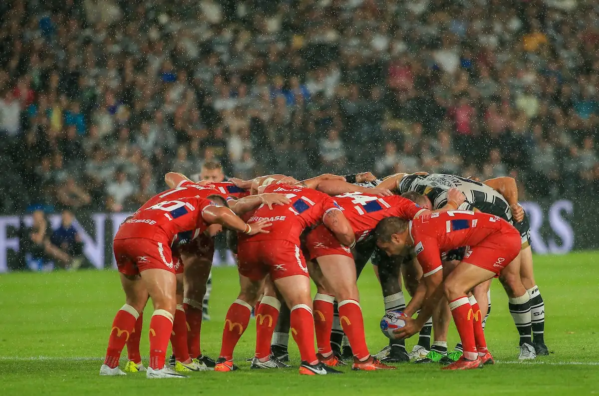 Hull KR scrum