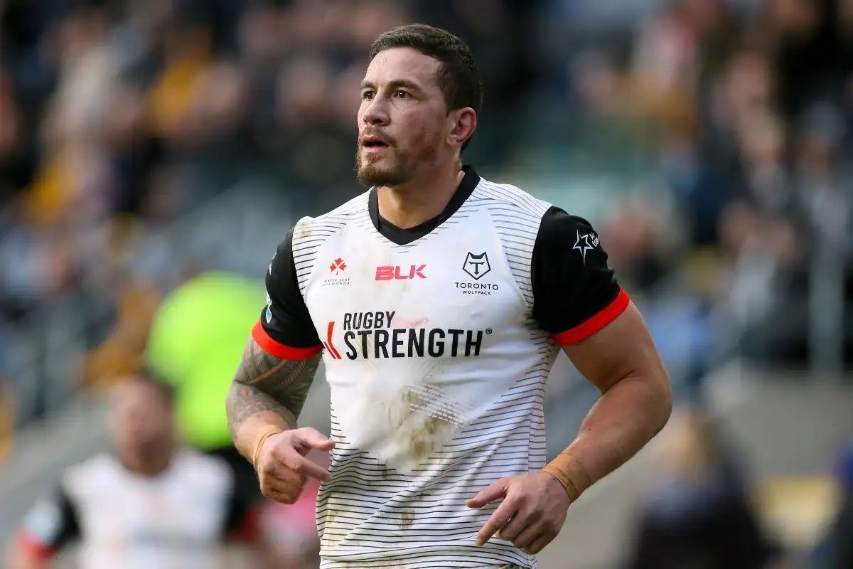 Sonny Bill Williams in action for Toronto Wolfpack