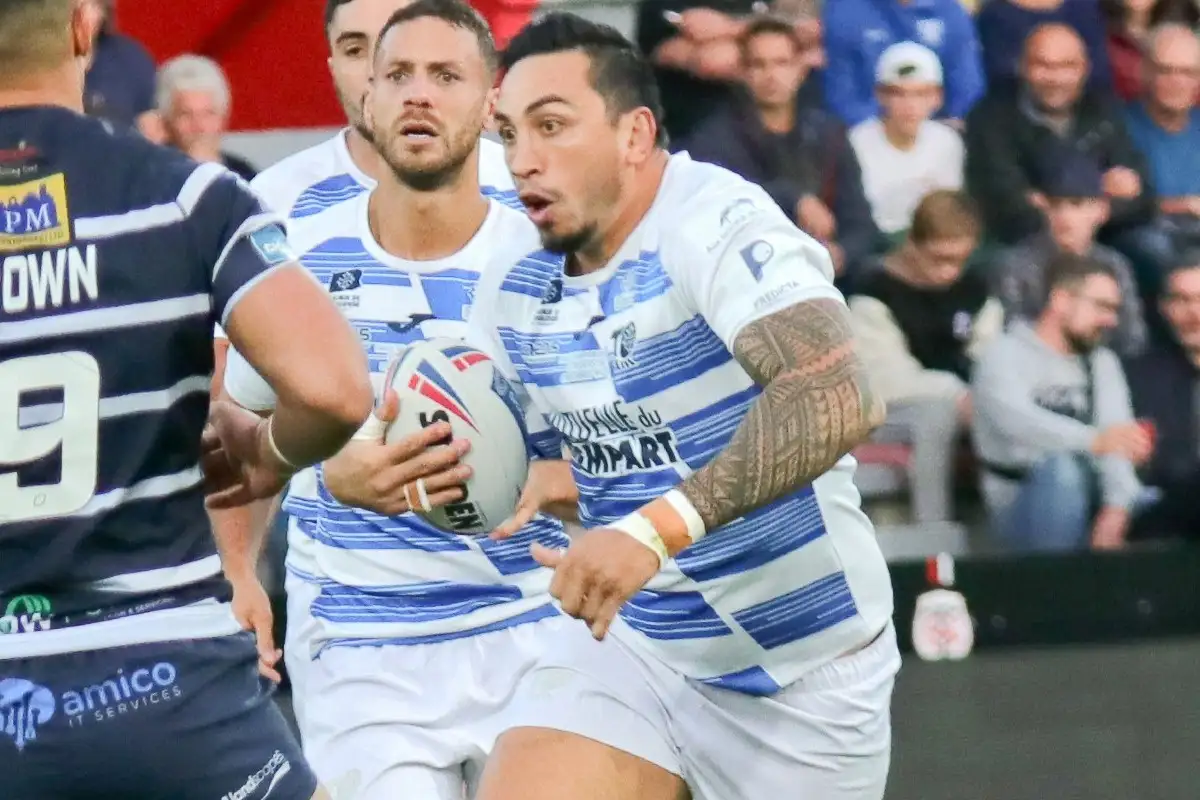 Harrison Hansen in action for Toulouse