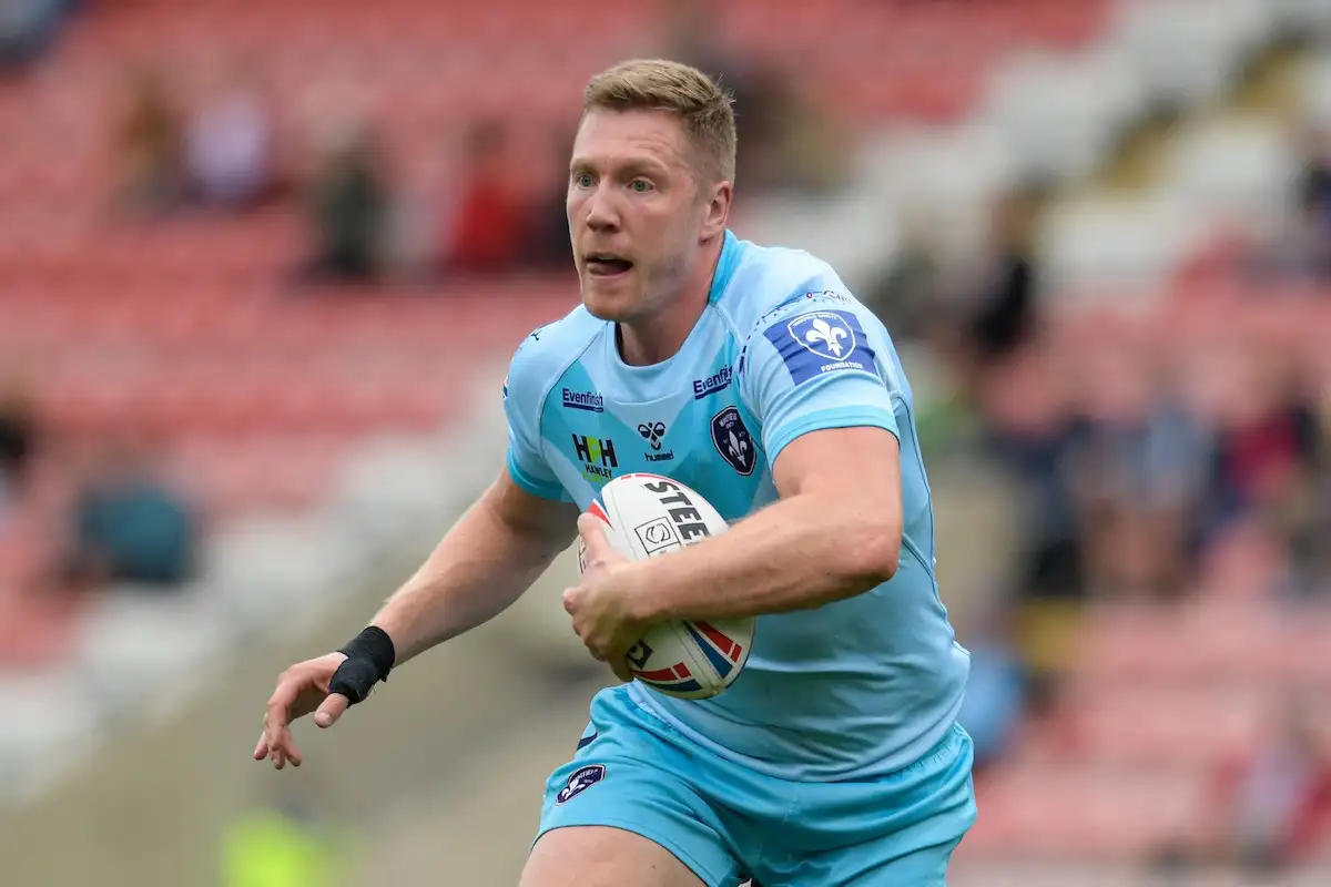 Chris Green in action for Wakefield