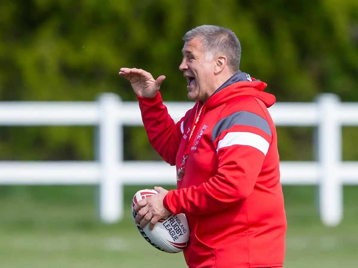 England coach Shaun Wane