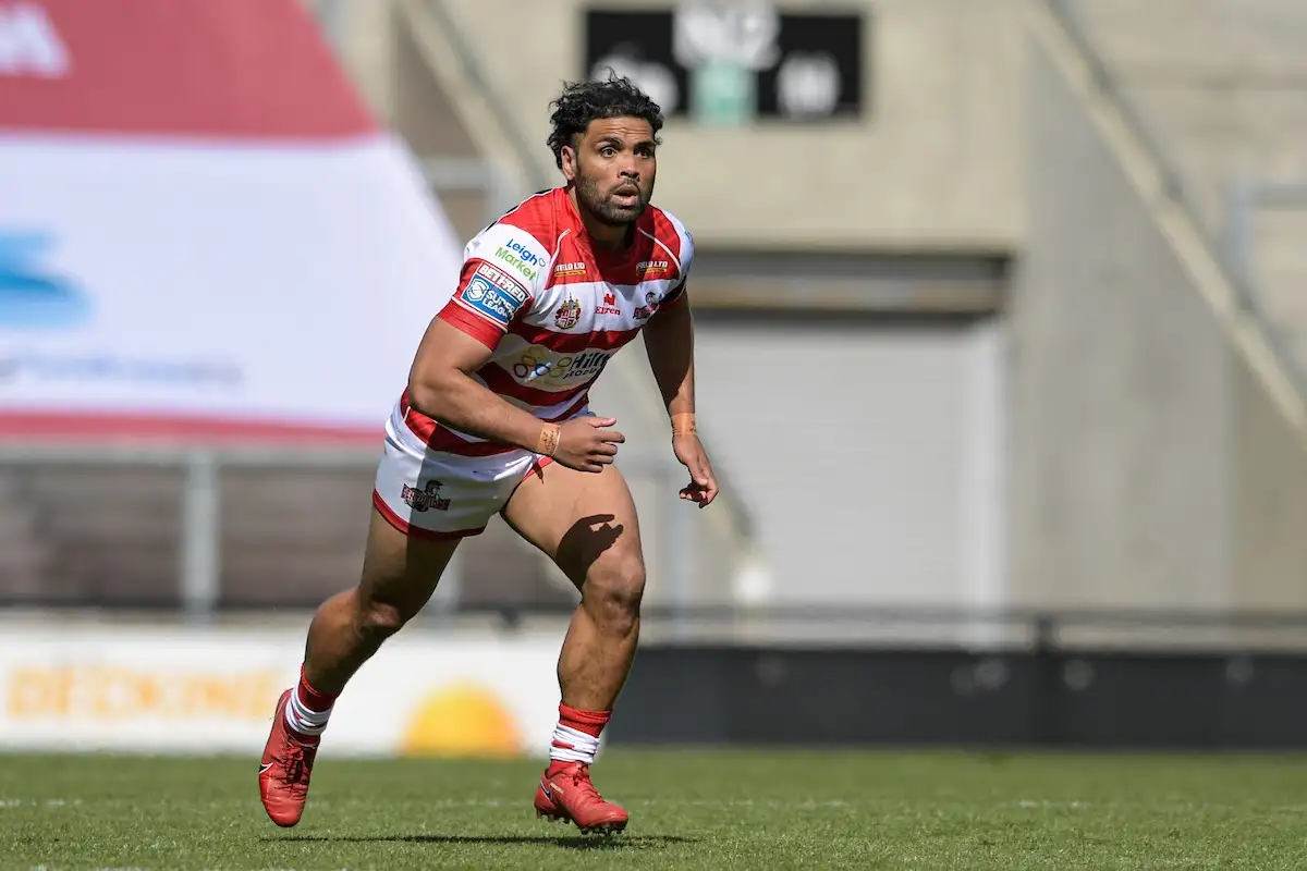 Mark Ioane in action for Leigh