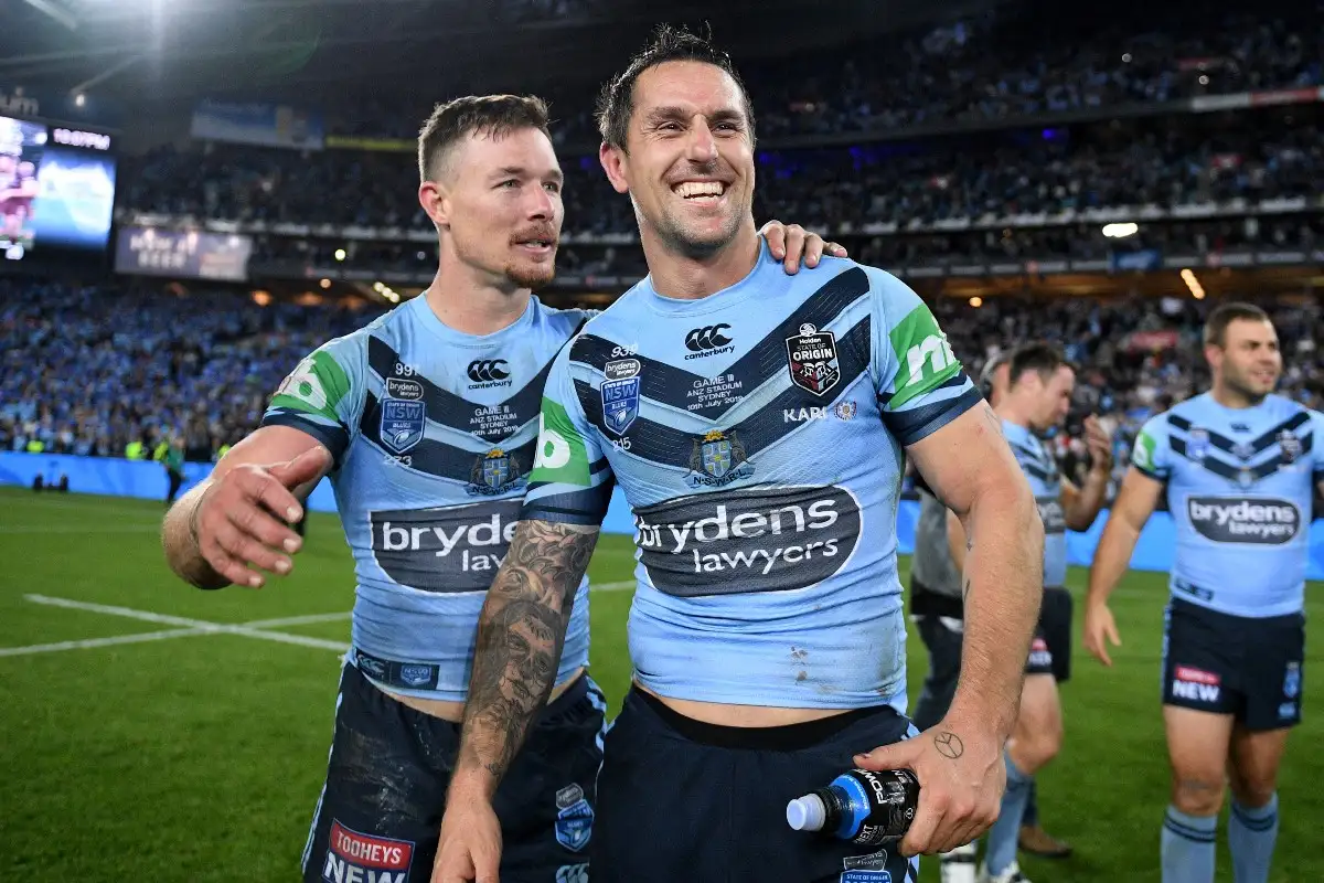 Mitchell Pearce in action for New South Wales
