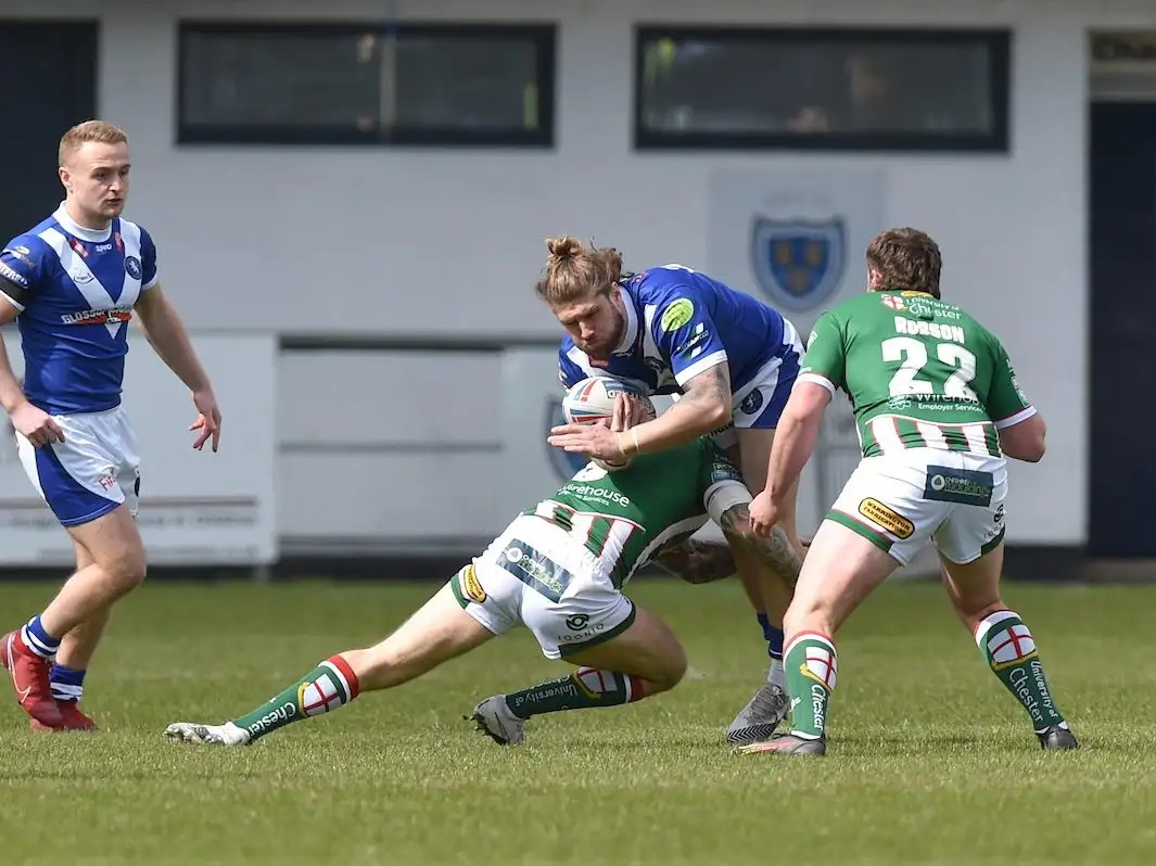 Nick Gregson in action for Swinton Lions