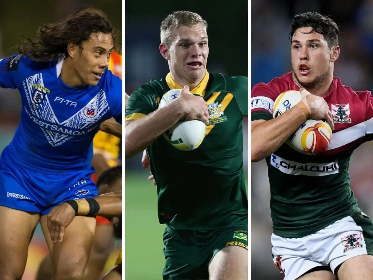 Jarome Luai (Samoa), Tom Trbojevic (Australia) and Mitchell Moses (Lebanon) could play in this year's World Cup PA