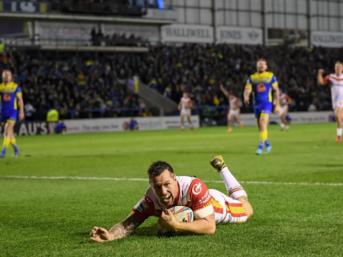 Warrington 18-24 Catalans: Mitchell Pearce scores first try as Dragons withstand comeback threat