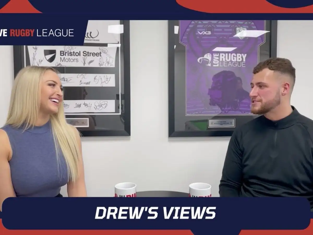 Emma Jones and Drew Darbyshire Love Rugby League