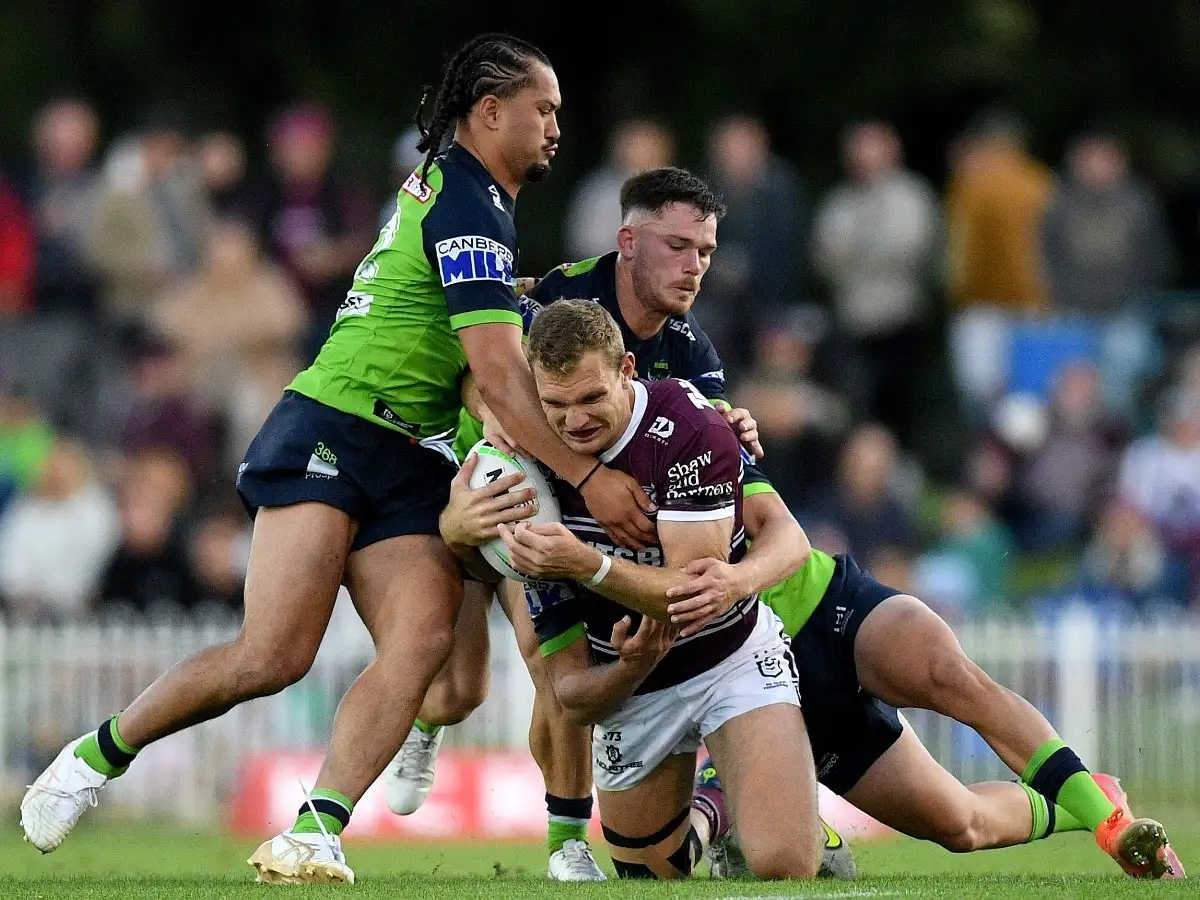 Manly Sea Eagles full-back Tom Trbojevic suffers knee injury