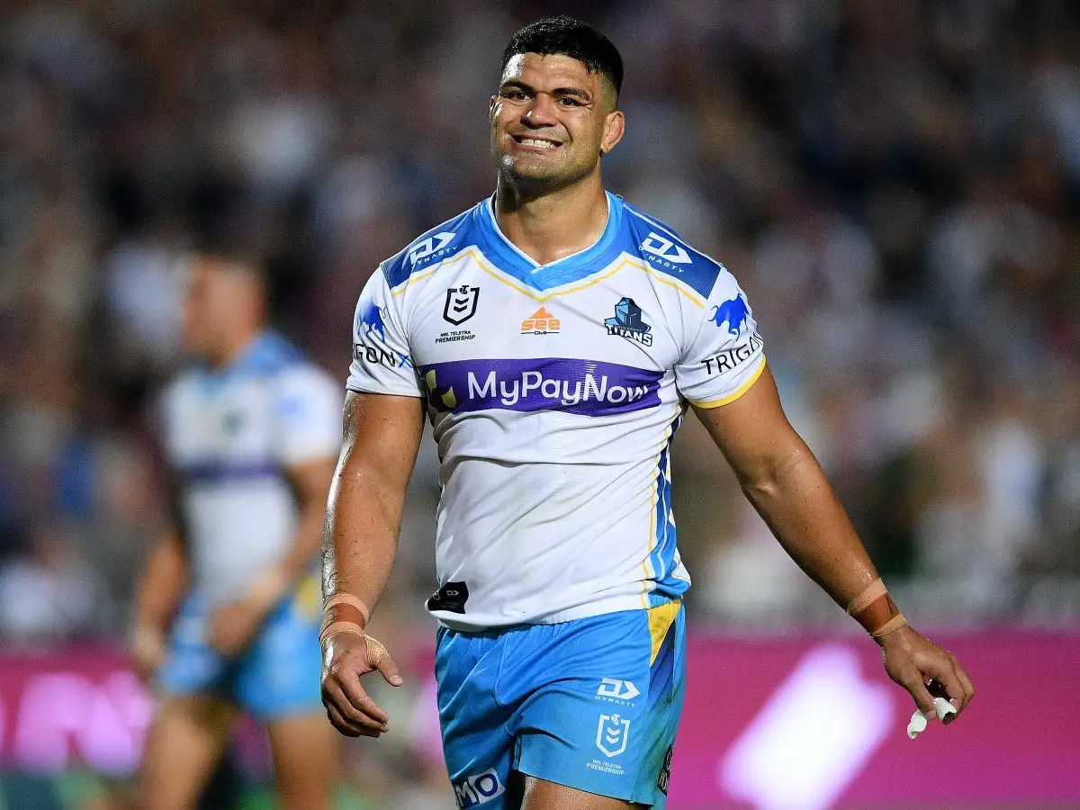 Gold Coast Titans: David Fifita to miss a month of action due to injury