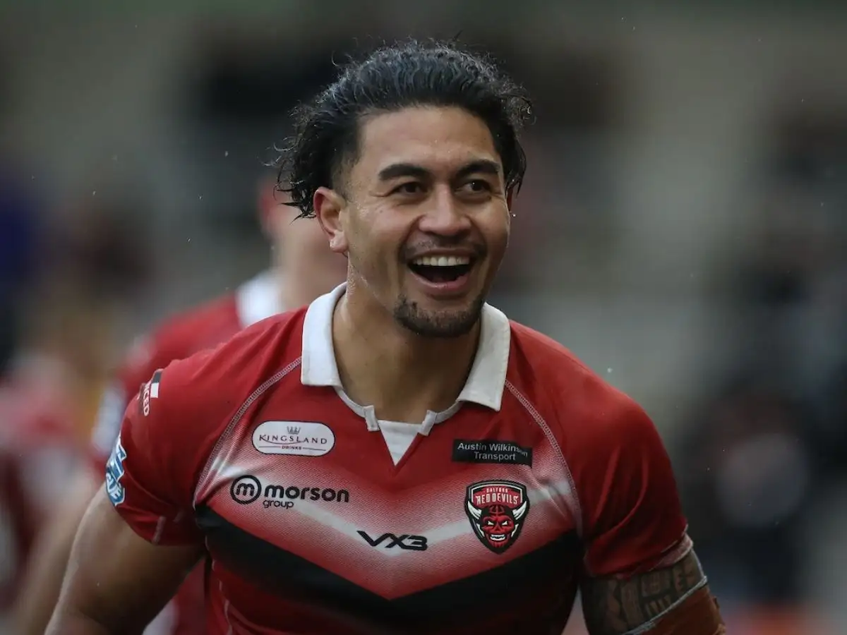 Samoa star Tim Lafai signs contract extension with Salford