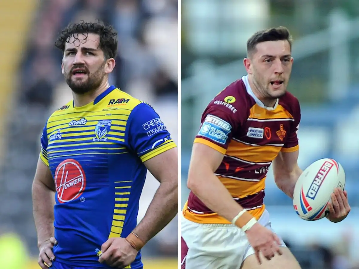 Warrington’s Toby King and Huddersfield’s Jake Wardle in swap deal