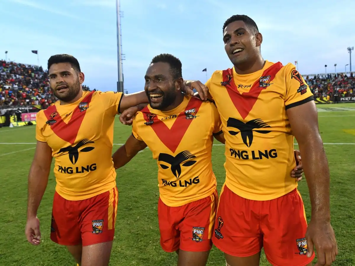 Rhyse Martin, Justin Olam and Nene Macdonald could play for Papua New Guinea at the World Cup PA