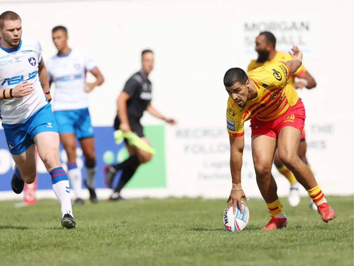 Wakefield 16-20 Catalans: Fouad Yaha hat-trick inspires Dragons