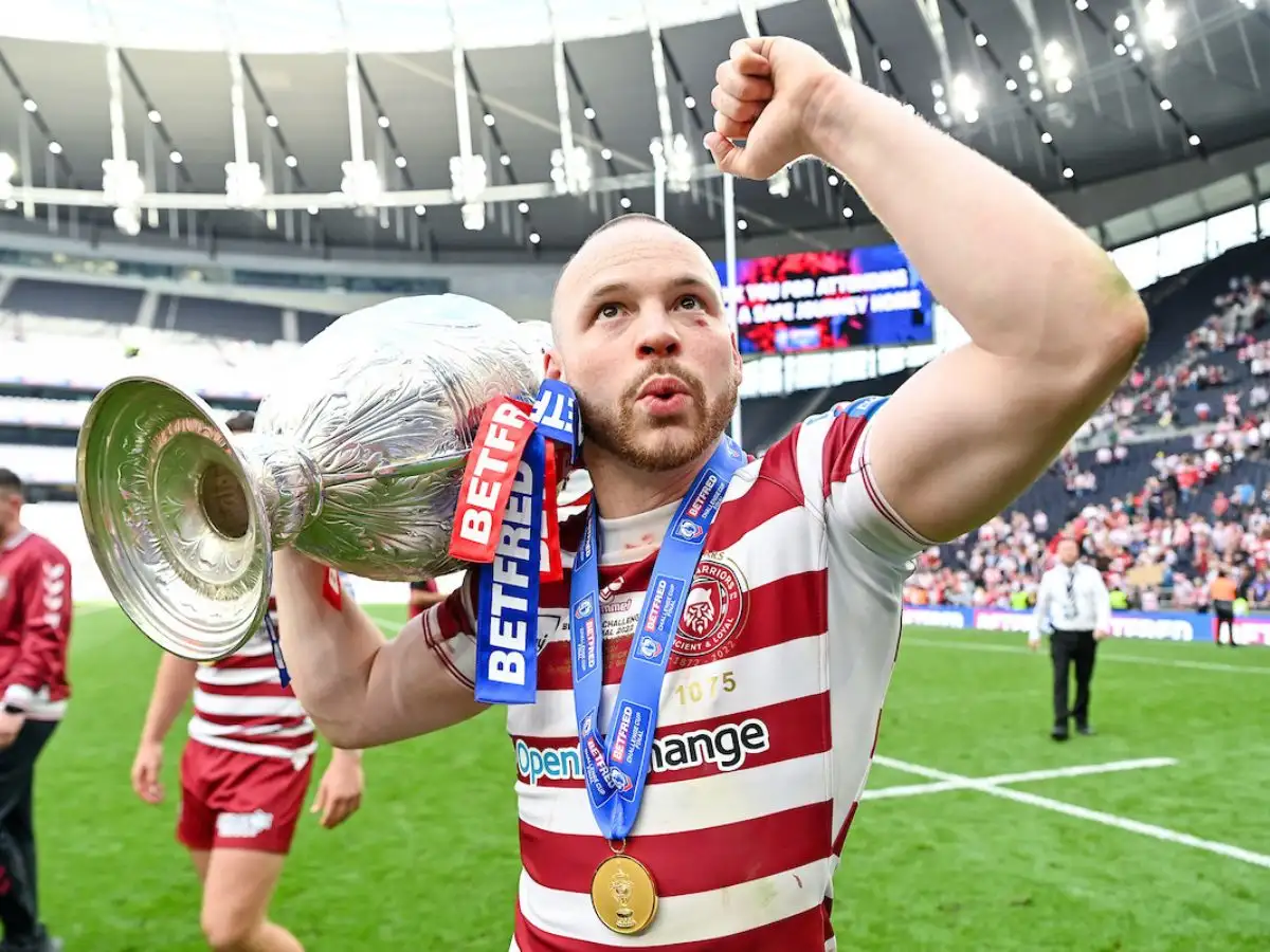 Liam Marshall Wigan Warriors Challenge Cup SWpix