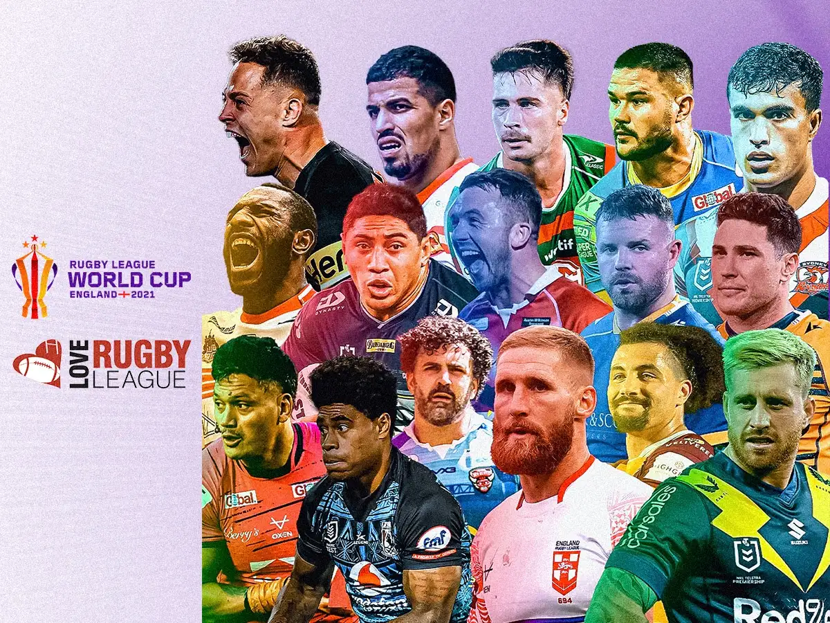Full list of every squad at the Rugby League World Cup 2021