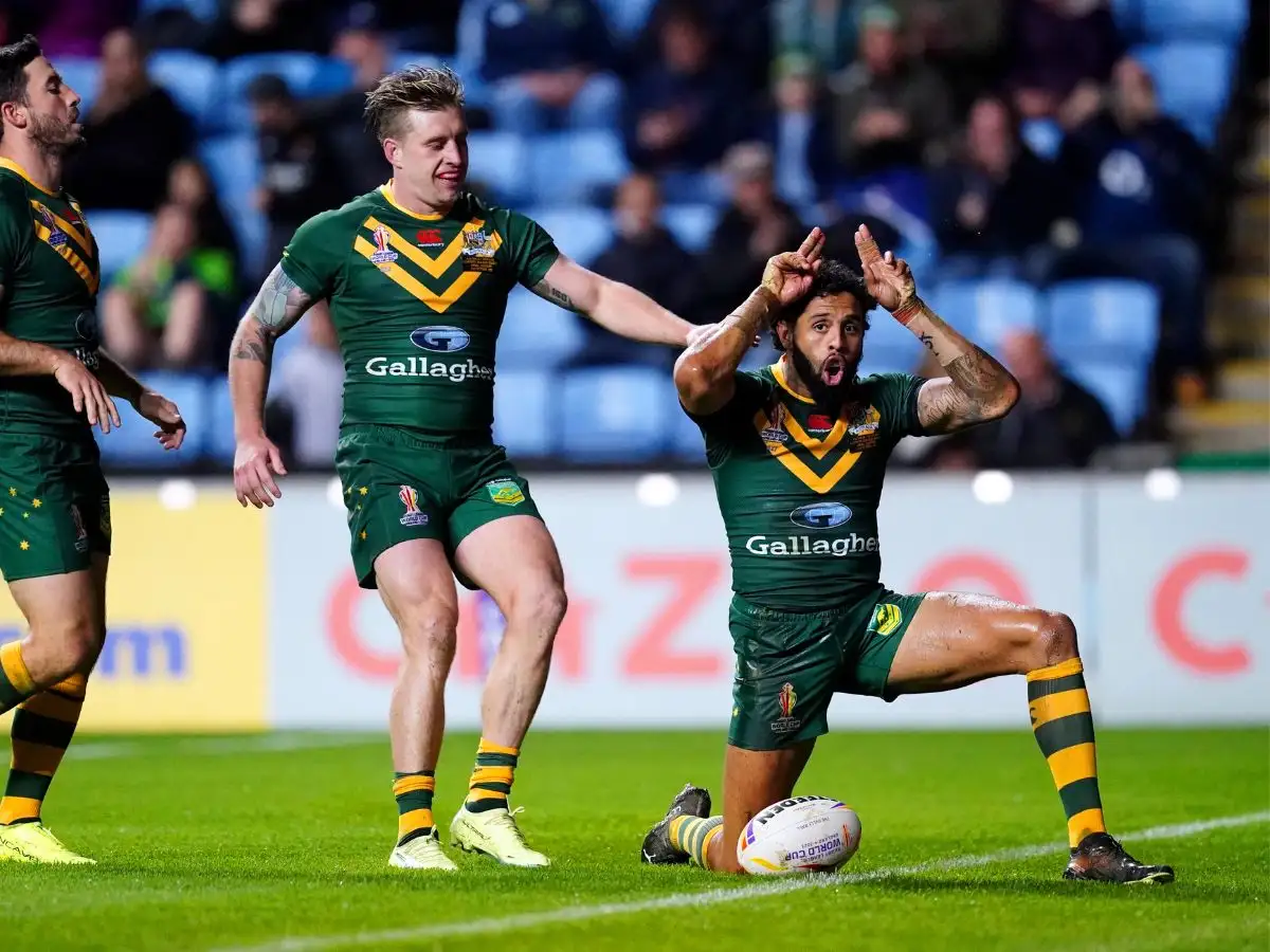 Australia 84-0 Scotland: Addo-Carr stars in Kangaroos rout in Coventry
