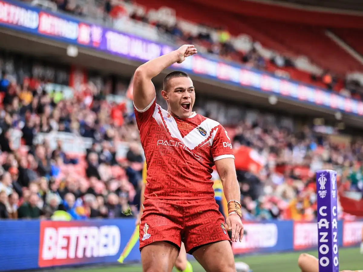 Tonga 92-10 Cook Islands: Tonga seal top spot with 16-try thrashing