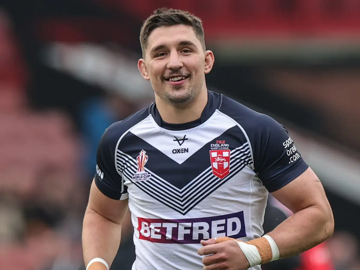 England forward Victor Radley will feature in the 2021 Rugby League World Cup quarter-finals