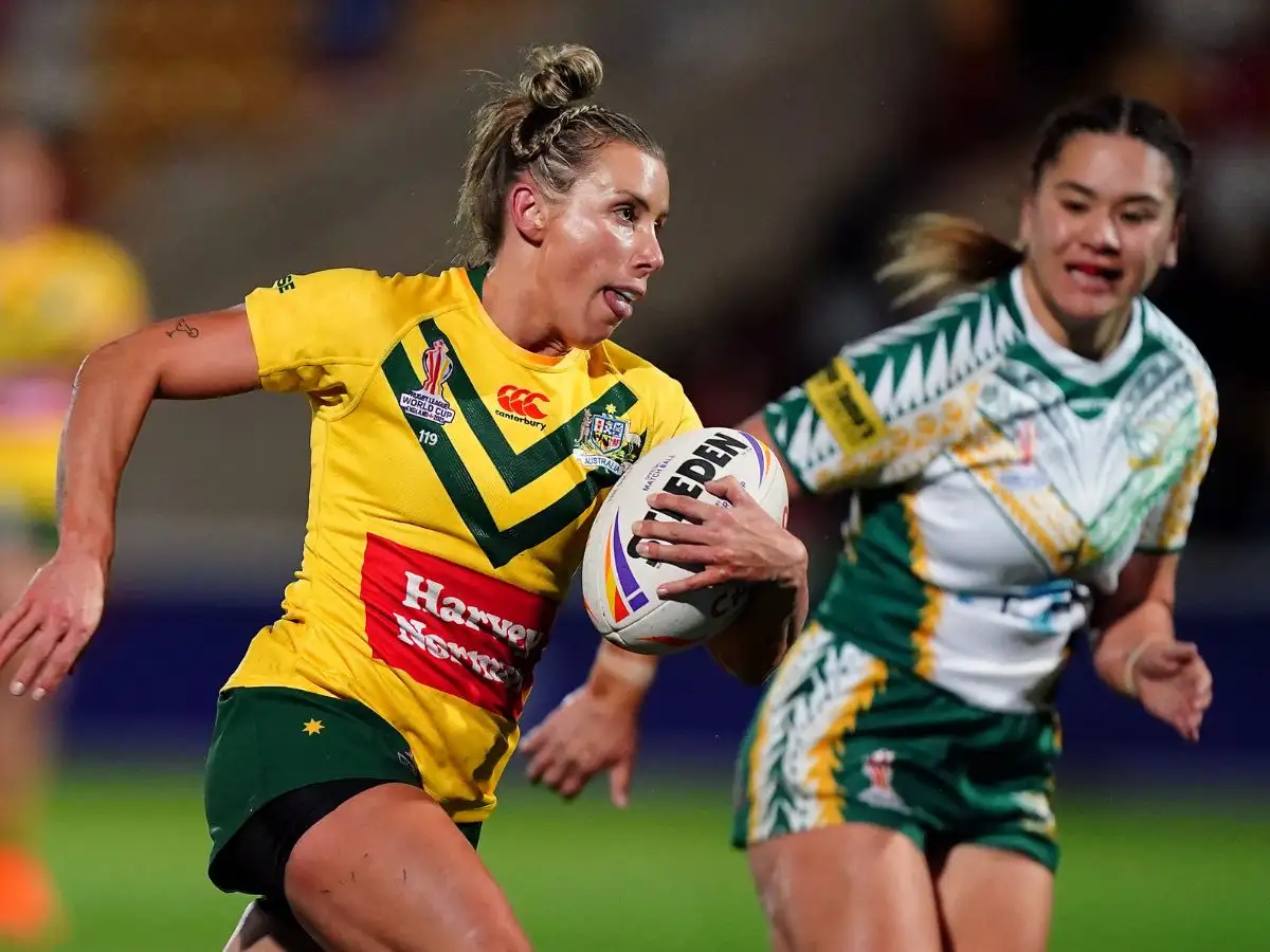 Sammy Bremner Australia Jillaroos v Cook Islands PA