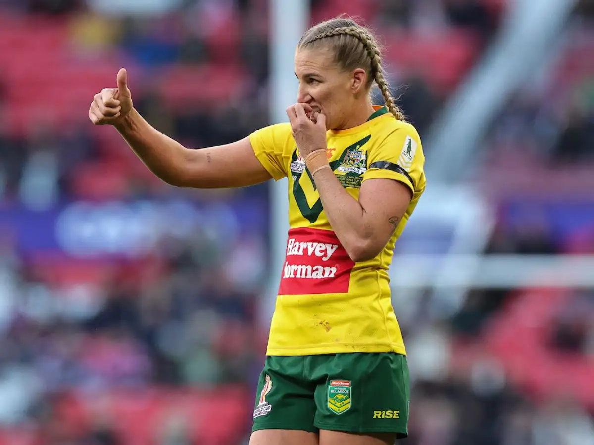 Australia’s Ali Brigginshaw targets fourth World Cup title at France 2025