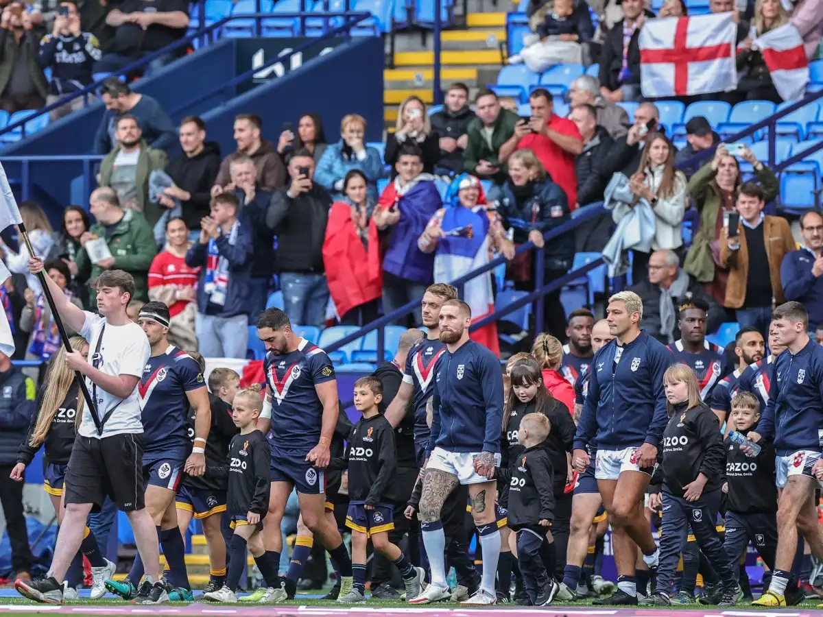 England v France. News Images