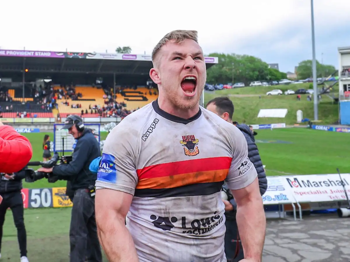 Sam Hallas Bradford Bulls Hunslet 2023 squad numbers SWpix