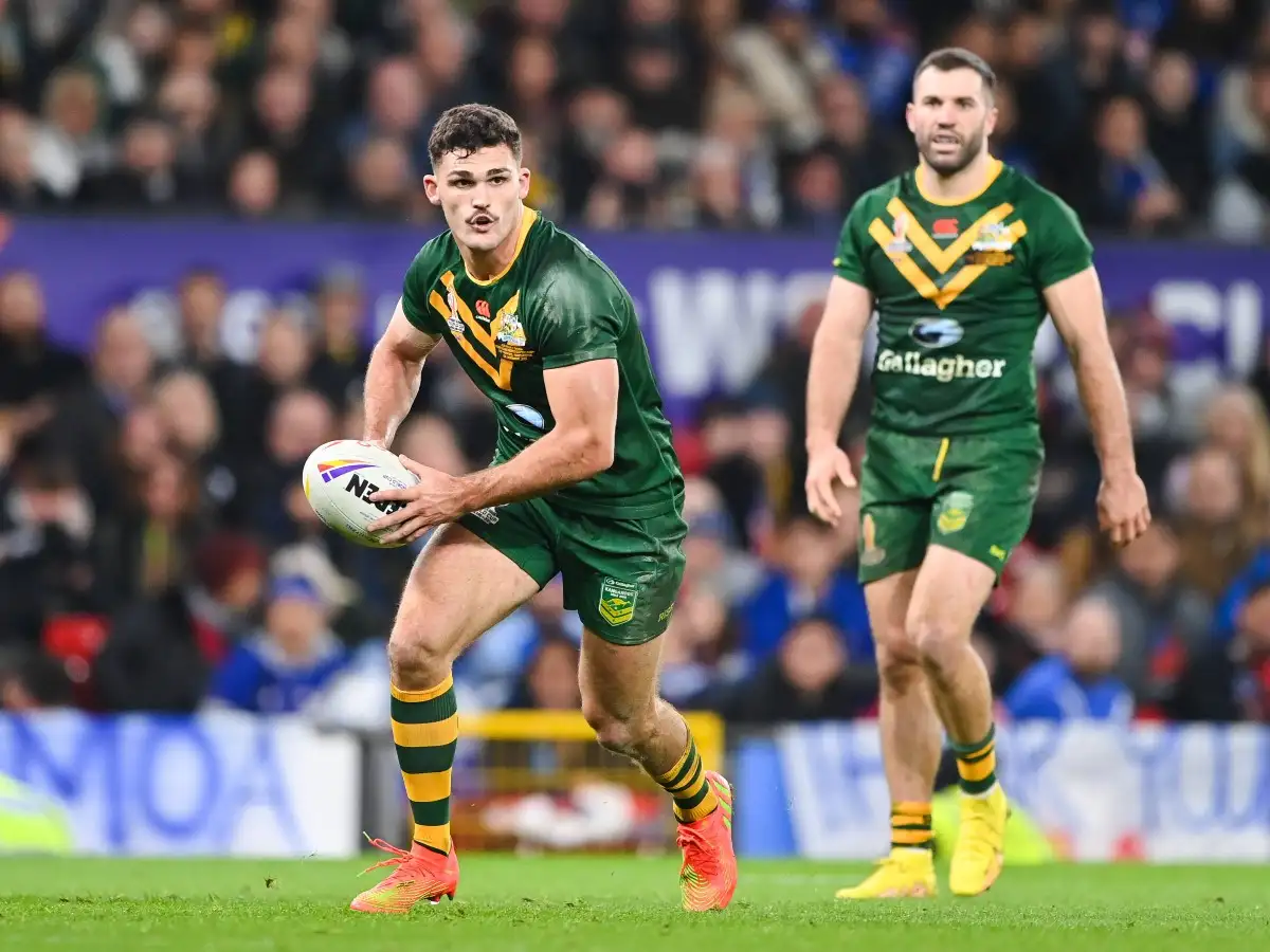 Nathan Cleary, World Club Challenge, Penrith Panthers. PA