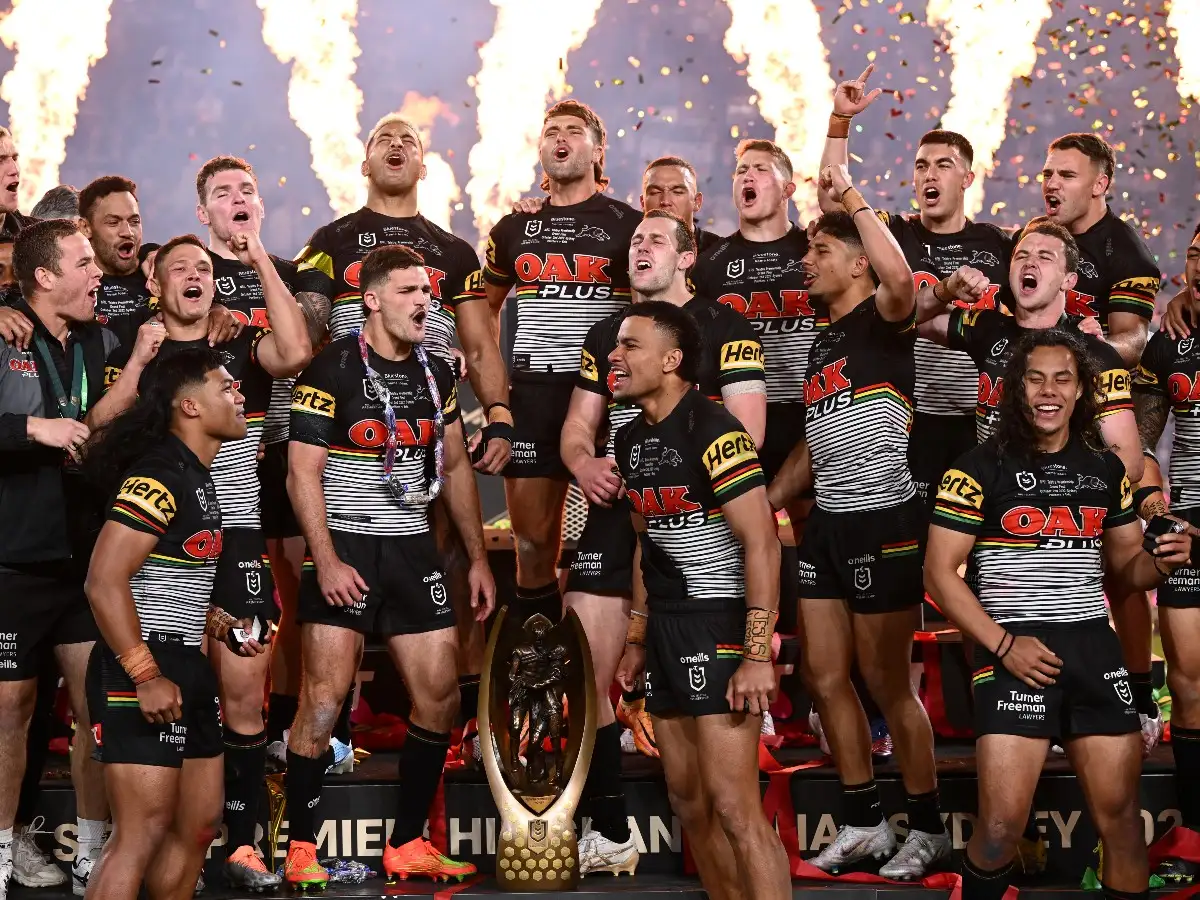 Penrith Panthers World Club Challenge. NRL. PA