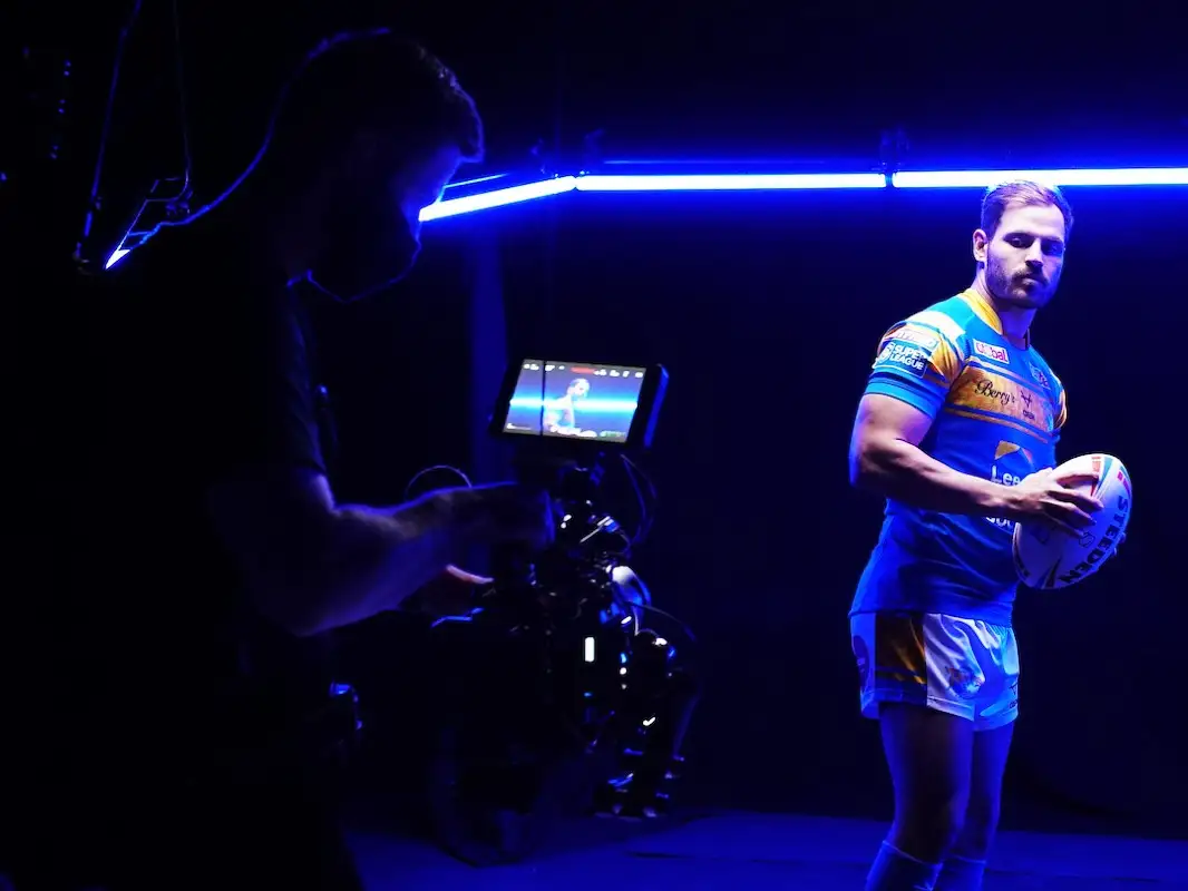 Super League promo video filming