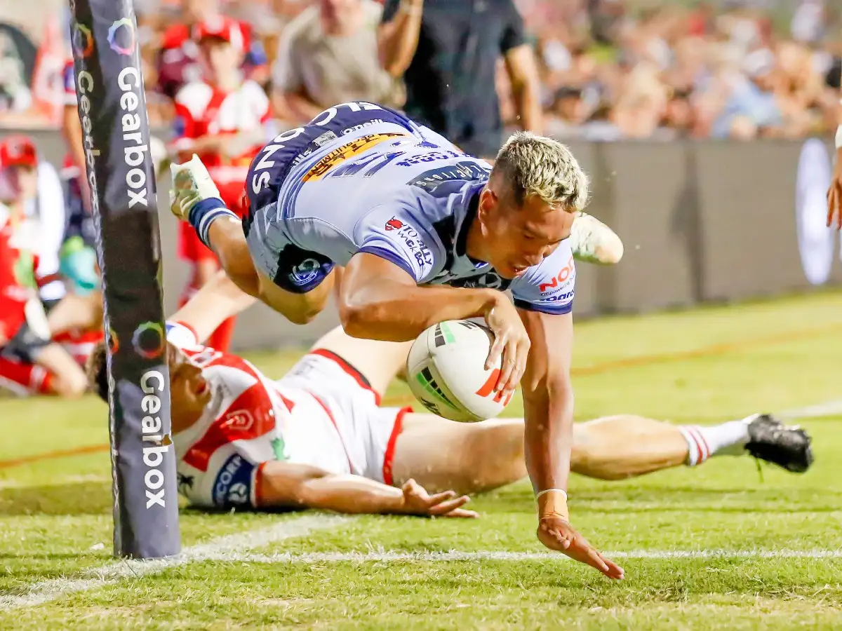 WATCH: Tee Ritson’s flying first try for St Helens as they beat St George-Illawarra