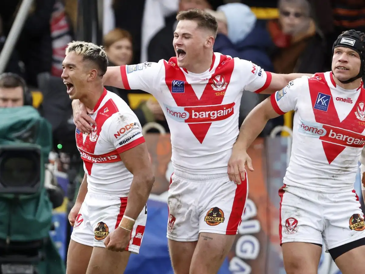 WATCH: Tee Ritson scores his first Super League try on St Helens debut