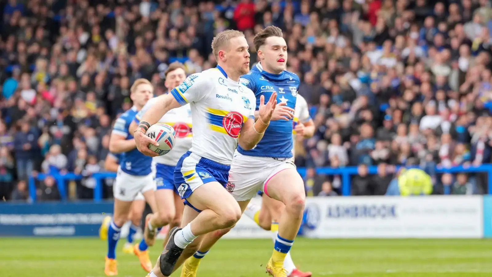 Matt Dufty, Warrington Wolves, Super League Round 7. News Images