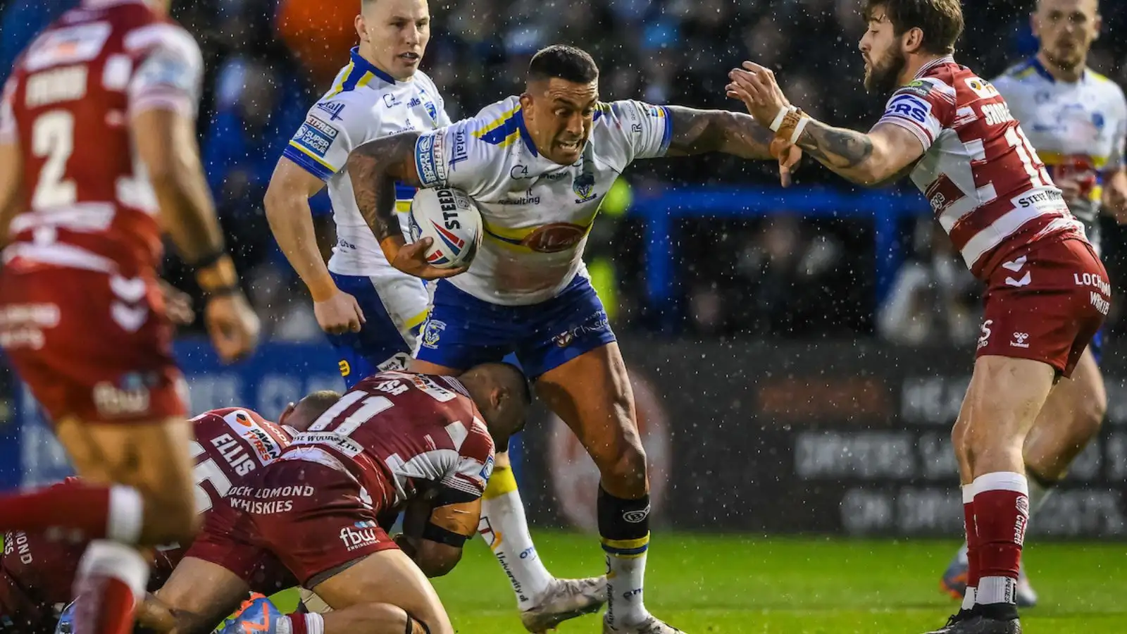 Paul Vaughan Warrington Wolves News Images