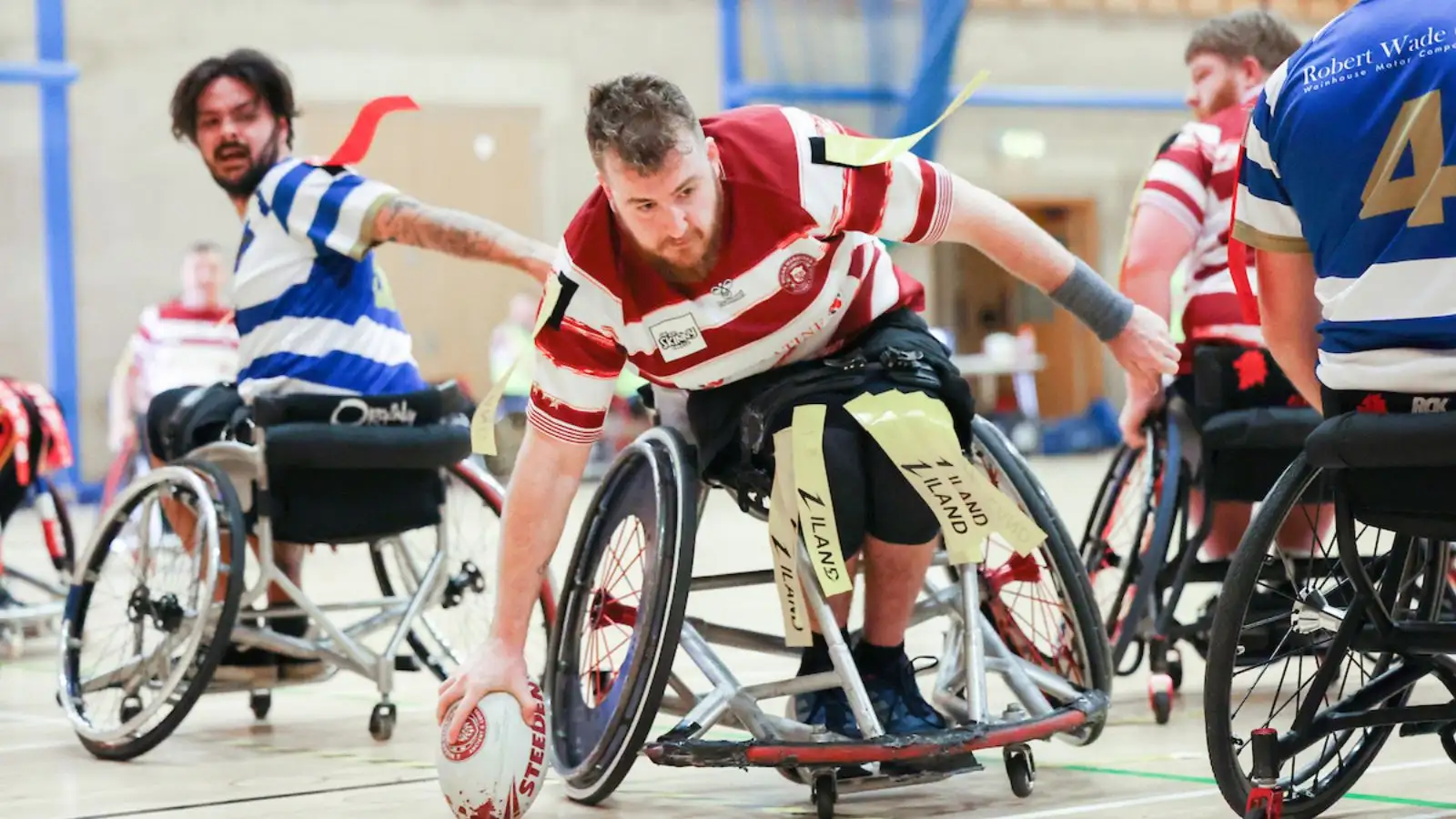 Matt Wooloff wheelchair rugby league SWpix