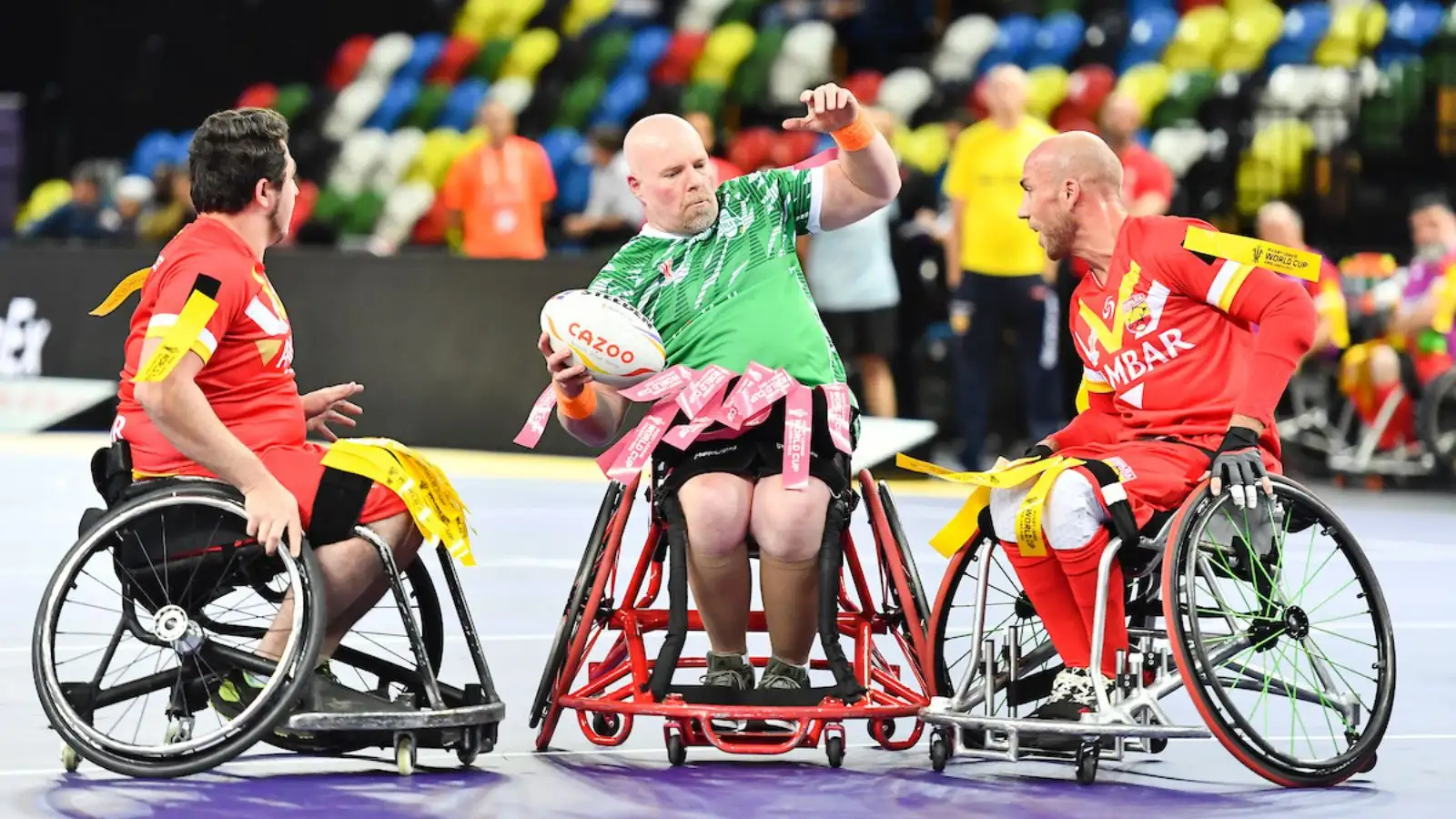 Phil Roberts Ireland Wheelchair Rugby League World Cup SWpix