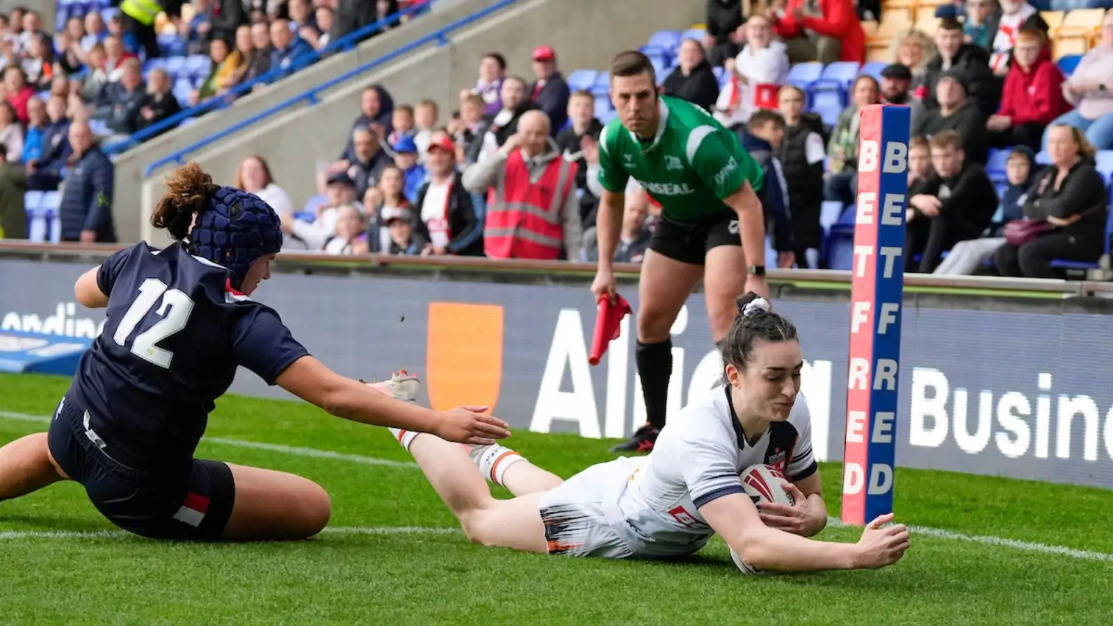 Leah Burke bags four as England prove too strong for France