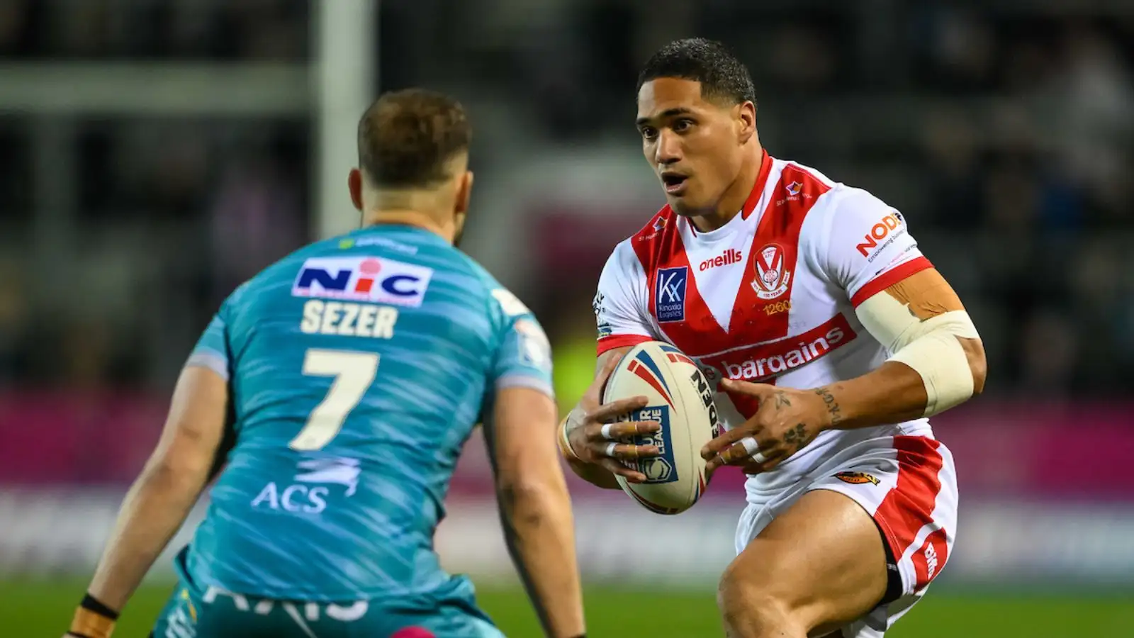 Sione Mata’utia given clearance to make return for St Helens following horror head knock