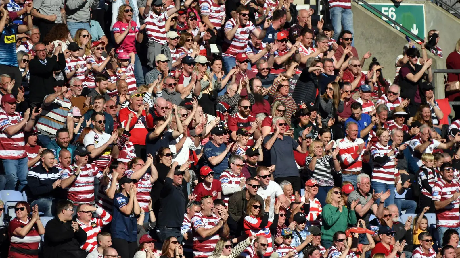 DW Stadium, Super League average attendances 2023. SWPix